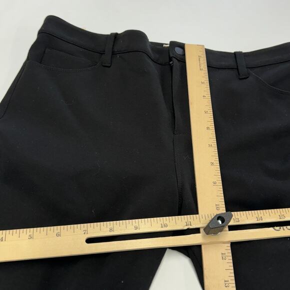 L'Agence Pants‎ Womens 30 Black Gigi Ponte Ankle Crop Trousers Career - Picture 8 of 9